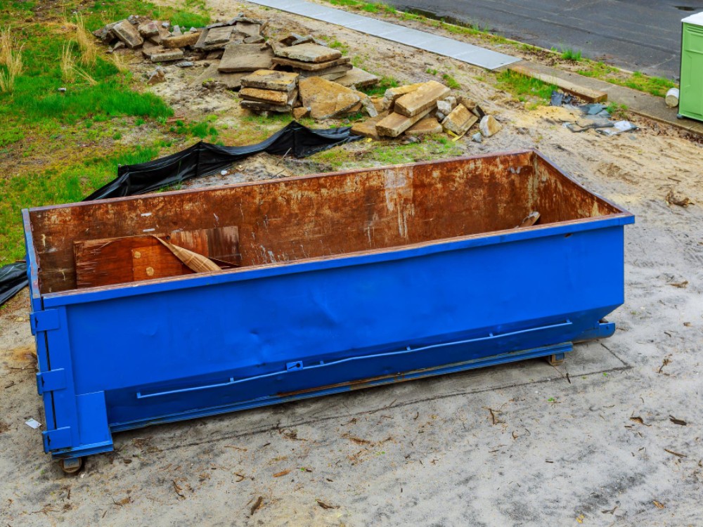 location de benne pour gravats et déchets après travaux