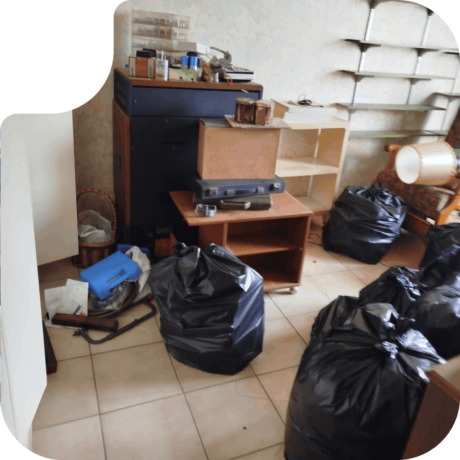 Enlèvement de déchets et encombrants